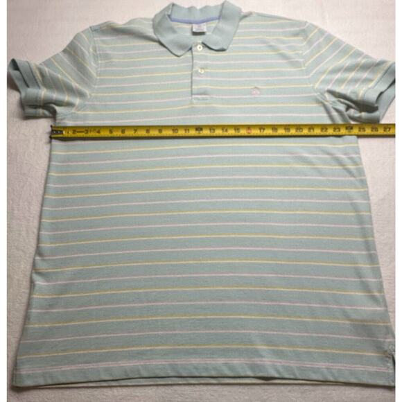 Brooks Brothers Polo Shirt MENS XXL Pastel Striped Easter - Picture 3 of 5